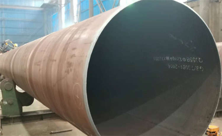 1524mm螺旋管，DN700-10mm螺旋鋼管，六油四布防腐螺旋管廠家，鋼便橋螺旋鋼管