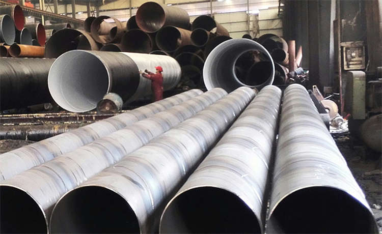 河源鋼材場螺旋管型號規格，鋼鐵世界2600mm螺旋鋼管，406mm螺旋管，埋地防腐螺旋鋼管廠家
